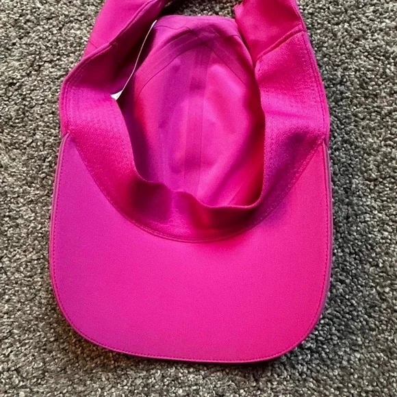 Lululemon athleisure activewear running ponytail hat one size pink - Picture 4 of 5
